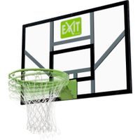 EXIT Galaxy Basketballbrett mit Dunkring und Netz - grün/schwarz