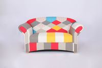 2-Sitzer Loretta Sofa, ca. 153 x 83 x 85 cm - Bunt