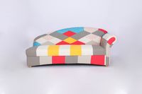 3-Sitzer Sofa Loretta mit rechter Armlehne, ca. 193 x 83 x 85 cm – Bunt