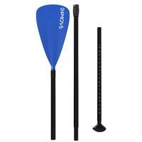Paddel Stechpaddel für SUP Stand Up Board, Kajak Leicht aus Aluminium 210cm verstellbar