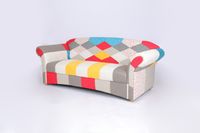 3-Sitzer Sofa Loretta, ca. 204 x 83 x 85 cm – Bunt