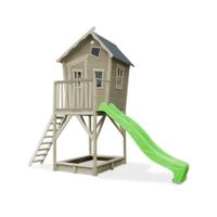 Crooky 700 Holzspielhaus - graubeige