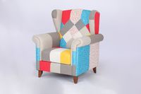Polstersessel Loretta, ca. 86 x 81 x 105 cm – Bunt