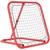 Rebounder für Fußball, klappbar Fußball Rebounder 63 x 63 cm für Baseball, Rot