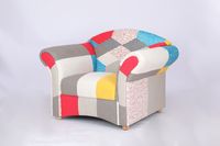 Polstersessel Loretta, ca. 110 x 84 x 84 cm – Bunt