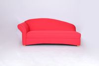 3-Sitzer Sofa Loretta mit linker Armlehne, ca. 193 x 83 x 85 cm - Rosa