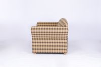 2-Sitzer Sofa Loretta, ca. 153 x 83 x 85 cm – Kariert & Braun