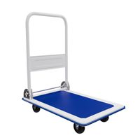 Klappbarer Transportwagen 150 kg Tragkraft, Metall, rutschfeste Ladefläche