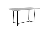 TALEA Tisch, Breite 140 cm, Gestell schwarz, Tischplatte