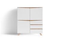 VALENTIN Highboard, Breite 120 cm, Eiche-Optik