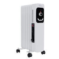 Ölradiator TT-OR 207 Weiß – 7 Rippen, 3 Stufen, Thermostat, Überhitzungsschutz