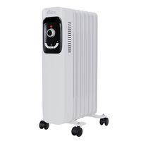 Ölradiator TT-OR 207 Weiß – 7 Rippen, 3 Stufen, Thermostat, Überhitzungsschutz