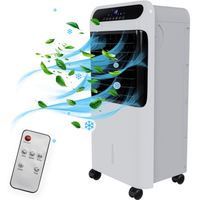 Luftkühler 5in1 Ventilator, inkl. Fernbedienung, Filter, Wasserkühlung