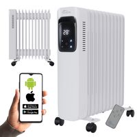 Ölradiator TT-OR 311 Weiß – 11 Rippen, WiFi, Timer, Überhitzungsschutz