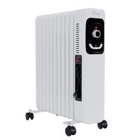 Ölradiator TT-OR 211 Weiß – 11 Rippen, 3 Heizstufen