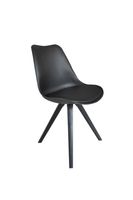 KIRA Stuhl, 2er Set, Metallgestell