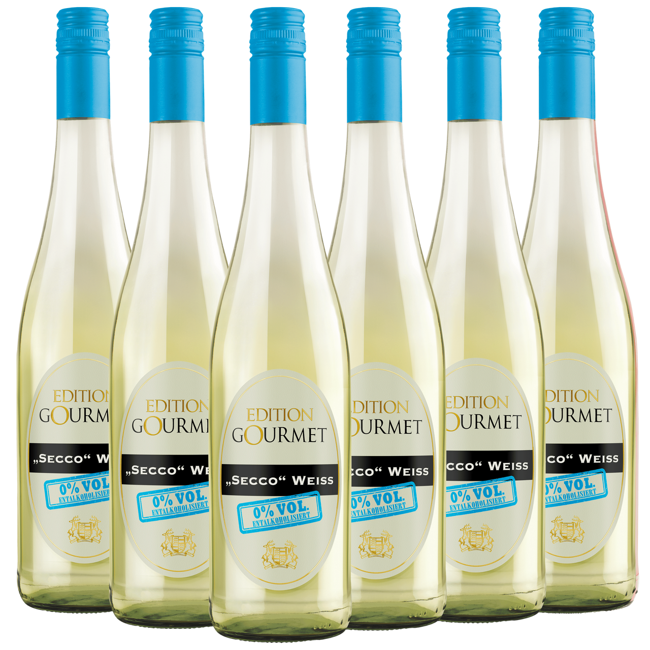 Edition Gourmet Secco Weiss 0,0% Vol. entalkoholisiert6er Karton