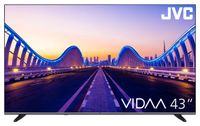 JVC Fernseher 43 Zoll Smart TV VIDAA LT-43VDF5455 Full HD Fernseher, HDR TV mit Triple-Tuner