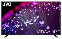 JVC Fernseher 43 Zoll Smart TV VIDAA LT-43VD3555 4K Fernseher UHD, HDR Dolby Vision und Triple-Tuner