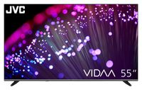 JVC Fernseher 55 Zoll Smart TV VIDAA LT-55VD3555 4K Fernseher UHD, HDR Dolby Vision und Triple-Tuner