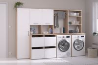 Parisot, Laundry 1, Waschmaschinenumbauschränke - Set