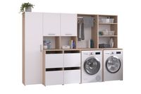 Parisot, Laundry 1, Waschmaschinenumbauschränke - Set