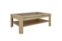 RALPH Couchtisch mit Schubkasten, Breite 110 cm, Klarglas