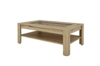 RALPH Couchtisch mit Schubkasten, Breite 110 cm, Klarglas