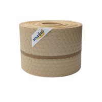 Sichtschutzstreifen Rattan für Doppelstabmatten UV-beständig Beige 10x 2,55m
