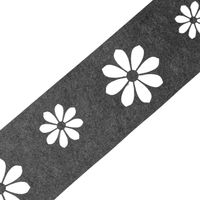 Sichtschutzstreifen Design Vlies dekor Sonnenblume Einzelstreifen