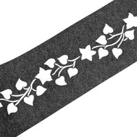 Sichtschutzstreifen Design Vlies dekor Floral2 Einzelstreifen