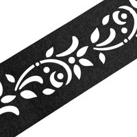 Sichtschutzstreifen Design Vlies dekor Floral1 Einzelstreifen
