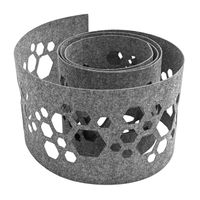 Sichtschutzstreifen Design Vlies dekor Hexagon Einzelstreifen