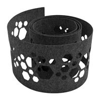 Sichtschutzstreifen Design Vlies dekor Hexagon Einzelstreifen