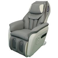 Elektrischer Massagesessel, ca. 95 x 72 x 102 cm - braun / grau