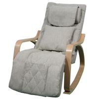 Elektrischer Massage-Schaukelstuhl, ca. 126 x 64 x 81 cm - Beige