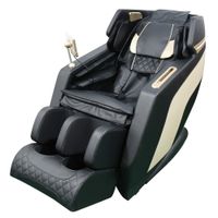 Elektrischer Massagesessel, ca. 105 × 73 × 120 cm - schwarz / beige