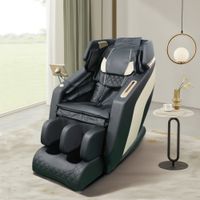 Elektrischer Massagesessel, ca. 105 × 73 × 120 cm - schwarz / beige