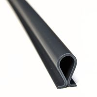 Sichtschutzstreifen Klemmschiene OMEGA-Clip Anthrazit 20er Pack