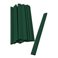 Sichtschutzstreifen Klemmschiene für Zaunblende Grün 20er Pack
