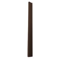 Sichtschutzstreifen Klemmschiene für Zaunblende Braun 1er Pack