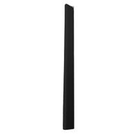 Sichtschutzstreifen Klemmschiene für Zaunblende Schwarz 1er Pack