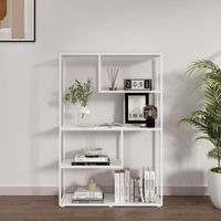 Bücherregal Sievi Weiß, matt