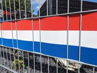 Sichtschutzstreifen Fanartikel für Niederlande Doppelstabmatten Akzentstreifen