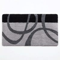 XXL-Mikrofaser-Badteppich, ca. 80x140 cm