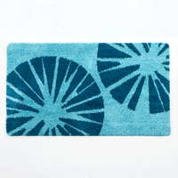 XXL-Mikrofaser-Badteppich, ca. 80x140 cm