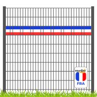 Sichtschutzstreifen Fanartikel für Frankreich Doppelstabmatten Akzentstreifen