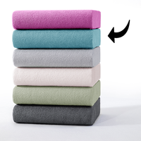 Frottee-Spannbetttuch, ca. 90-100x200+30 cm