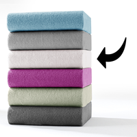 Teddy-Flausch-Spannbetttuch - ca. 90 - 100 x 200 cm