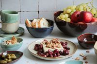Serie Cordelia, 6-teiliges Speisetellerset, Steinzeug, Sand